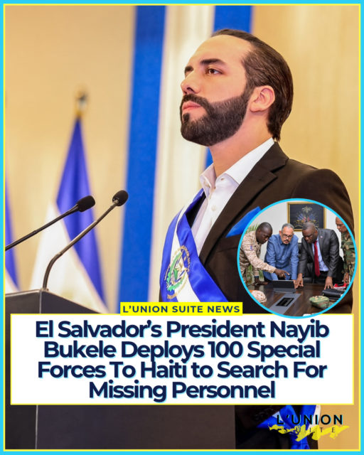 El Salvador’s President Nayib Bukele sent 100 special forces soldiers to Haiti on Thursday, October 22, to join the search for four Salvadoran military personnel who have been missing since a gang ambush on Sunday, October 18, the Miami Herald reported. Sources familiar with the deployment told the Herald that another 100 troops could follow and that the current move is only the beginning.
The four men, aviation technicians with El Salvador’s contingent in the United Nations-authorized Gang Suppression Force, were attacked while returning to base in an armored white Toyota Land Cruiser after visiting a supermarket in the Santo 19 area of Croix-des-Bouquets. Heavily armed members of the Chen Mechan gang, with reported support from 400 Mawozo, fired on the vehicle, hit it with multiple rounds, and then set it on fire with an explosive device. El Salvador’s Armed Forces said the four managed to escape the burning vehicle, but contact with them has not been reestablished and search operations continue.
Bukele announced Wednesday on social media that additional Salvadoran troops would be sent to help locate the missing personnel. He stressed that the men are pilots and technical staff whose primary role is medical evacuations and support rather than combat, and he warned gang leaders that failure to return them alive and unharmed would trigger a stronger response.
Residents in the Santo and Croix-des-Bouquets areas described intense gunfire and helicopter activity on Thursday as international forces operated across the Cul-de-Sac Plain, according to the Miami Herald. The incident is the first major attack on Gang Suppression Force personnel since the mission began deploying earlier this year and the first involving soldiers who were not actively engaged in combat at the time of the ambush.
#lunionsuite #haitianamerican