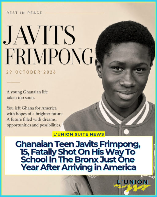 Javits Frimpong, a quiet 15-year-old who left Ghana for a brighter future in New York just one year ago, was fatally shot Thursday morning steps from his Bronx home as he walked to school. His father says he knows who is responsible and points to recent bullying that led to suspensions.
On Thursday, October 29, around 9:24–9:30 a.m., Javits Frimpong was ambushed in the Claremont section of the Bronx, just one block from the apartment he shared with his father. The tenth-grader at DreamYard Preparatory School was struck once in the abdomen.
Surveillance video captured him running for his life as at least one person in black pursued him; he managed to run about a block before collapsing. Officers from the NYPD’s 42nd Precinct, responding to a 911 call, did not wait for an ambulance. They placed the injured teen in a patrol car and rushed him to St. Barnabas Hospital. He was initially listed in stable condition after surgery but died a short time later.
Police say Frimpong was the intended target. They are searching for three teenage males, described as wearing black clothing or sweatsuits and blue surgical masks, who fled the scene toward Crotona Park or Fulton Avenue. No arrests have been made, and investigators have not publicly confirmed a motive.
Thomas Frimpong, 60, a yellow cab driver who has lived in New York since around 2000, brought his son from Ghana approximately one year earlier so the boy could pursue better opportunities. Javits’s mother remains in Ghana. The day before the shooting marked roughly the one-year anniversary of Javits’s arrival.
Frimpong believes the killing is connected to bullying at school. He says the principal contacted him about three days earlier to report that two students had been bullying Javits and were suspended for a week. School officials told him Javits was innocent and had only been defending himself.
This loss has shaken not only the Ghanaian community but immigrant families of every background who understand the sacrifices made to give children a better life in America. Our community extends its deepest condolences and solidarity. Rest in perfect peace, Javits.
🎥 Pix11 ABC7
#lunionsuite #haitianamerican