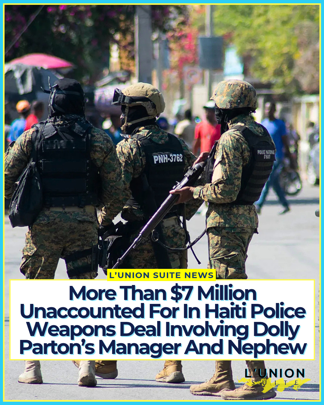 At least $7 million in Haitian public funds tied to a roughly $24 million weapons and ammunition contract for the Haitian National Police (PNH) remains unaccounted for, according to a Miami Herald investigation published October 17.⁠
⁠
The contract was awarded to Fencebridge Strategic Risk, a security company founded in Tennessee in 2015 by Daniel Nozell, the longtime manager of the late country music star Dolly Parton, and Bryan Seaver, Parton’s nephew and the company’s CEO.⁠
⁠
The agreement was intended to supply semi-automatic rifles and ammunition to the PNH as the force faces equipment shortages while confronting heavily armed gangs. Some ammunition shipments arrived in Haiti. A 32-ton shipment landed at Toussaint Louverture Airport on September 16.⁠
⁠
However, questions remain about the handling of millions of dollars allocated to the deal. ⁠
⁠
According to Haitian government records reviewed by the Miami Herald, more than $15 million was transferred to Ellie Soto, a U.S. citizen based in Texas, who served as an intermediary in the transaction. Documents show Soto confirmed receiving two transfers totaling approximately $15.35 million on January 27. Fencebridge COO, Andrew Day told the Herald that the company had not received more than $7Mil of those funds. The money was last traced to an escrow account controlled by Soto, leaving its final disposition unclear. ⁠
⁠
The deal also involved former U.S. Congressman Mark Green, a Republican from Tennessee who resigned from Congress in July 2025. Green helped Fencebridge obtain U.S. regulatory authorizations by connecting the company with attorneys. He told the Herald he received $600K for his services after billing more than $1 million.⁠
⁠
Haitian Justice Minister Patrick Pélissier, whose ministry oversees the PNH, approved two agreements with Fencebridge. Fencebridge has denied wrongdoing. Tthe company said all shipments received the required U.S. government authorizations & denied that the firm or its representatives discussed, paid or offered kickbacks or commissions to Haitian officials. Day told the Herald that the company’s goal is to help Haitian authorities regain control from armed gangs. #lunionsuite
