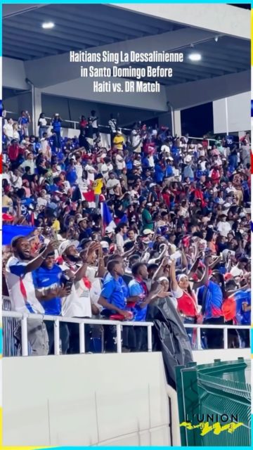 Pour le Pays, pour les Ancêtres,
Marchons unis, marchons unis. 🇭🇹🇭🇹🇭🇹
#lunionsuite #haitianamerican #haitian #dominicanrepublic
