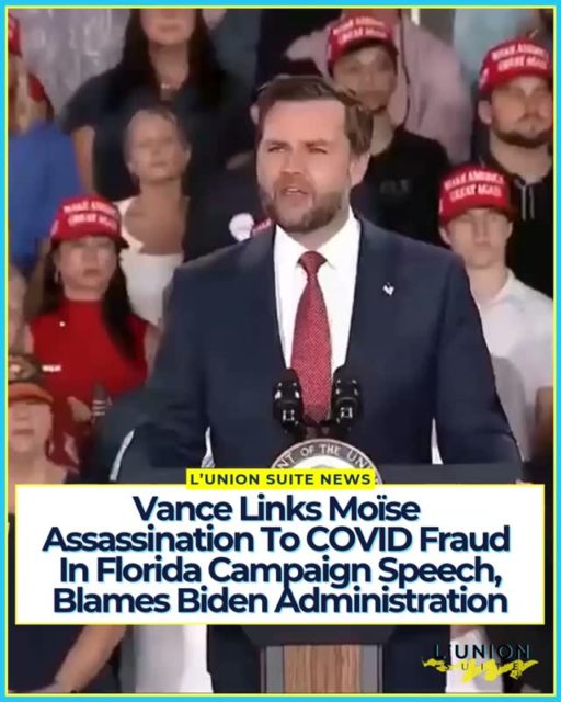 Vice President JD Vance brought the 2021 assassination of Haitian President Jovenel Moïse into the center of a Florida campaign rally Thursday, linking the killing to fraud involving COVID-19 relief funds while accusing the Biden administration of failing to act.
Speaking at a Republican midterm rally at the Sun ’n Fun hangar at Lakeland Linder International Airport, Vance used the high-profile assassination case to reinforce his administration’s message on government fraud and taxpayer money. However, while federal prosecutors have documented the use of fraudulently obtained pandemic relief funds to support the conspiracy, the public court record does not establish Vance’s broader allegation that the Biden administration knew about the specific scheme and failed to intervene.
The speech came as Vance campaigned in support of Republican gubernatorial candidate Byron Donalds and Senator Ashley Moody ahead of the November midterm elections. Florida is home to one of the largest Haitian communities in the United States, making references to Haiti particularly significant in a state where immigration and public spending remain politically prominent issues.
Moïse was assassinated on July 7, 2021. According to U.S. prosecutors, the conspiracy involved individuals operating across South Florida, Haiti and the Dominican Republic. Federal authorities have also traced some of the conspiracy's financing to money obtained through fraudulent applications for pandemic relief programs. Vance’s remarks came amid a broader push by the administration to highlight alleged fraud involving government assistance programs.
On September 14, Vance announced in Kansas City that the Small Business Administration was cutting off approximately 870,000 borrowers flagged for suspected pandemic loan abuse. He blamed Democrats for failing to adequately enforce the programs. The Moïse assassination case offered a more dramatic example for that argument, connecting the misuse of American taxpayer funds to the killing of a foreign head of state.
#lunionsuite #haitianamerican