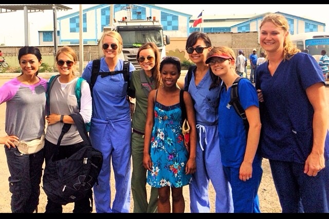 Carrie Underwood and Friends on a Mission Trip to Haiti Photo Credit: Rhae Lauren/Twitter
