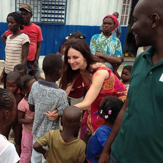 Revenge Actress Madeleine Stowe Spotted in Haiti L'union Suite