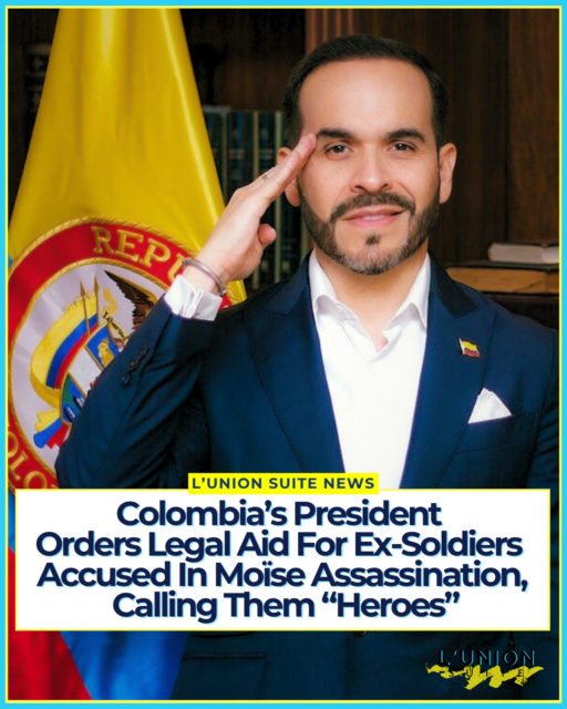 Colombian President Abelardo de la Espriella on Tuesday ordered his government to provide legal assistance to former Colombian soldiers accused of taking part in the 2021 assassination of Haitian President Jovenel Moïse, and financial support to their families.
In a message posted on X, de la Espriella said he had instructed the ministers of defense and justice to assist the men now detained in the United States over their alleged role in the killing.
The line drawing the most attention was his description of the detainees. “I am not the kind of president who abandons his heroes when they face difficulties,” he said. “I will not leave them alone: they will have support to mount their defense and so that this whole situation can be cleared up.”
De la Espriella, a conservative lawyer and businessman who took office on August 7, has cast himself as a defender of Colombia’s armed forces.
Moïse was shot dead in the early hours of July 7, 2021, when gunmen stormed his private residence in Pétion-Ville, outside Port-au-Prince. First Lady Martine Moïse was wounded and survived. Investigators in the United States have said the plot involved former Colombian soldiers recruited through a Florida-based security firm, along with Haitian participants.
About 17 of those former soldiers were transferred from Haiti to the United States around September 20 after more than five years in custody without a trial in Haiti. They appeared in federal court in Miami, where a judge assigned counsel and set further hearings. U.S. authorities have charged roughly 30 people in the case. Some defendants have already pleaded guilty or been sentenced, including Colombian veteran Mario Antonio Palacios, who received life in prison. Three other Colombians were killed in the aftermath of the raid.
The men still facing proceedings have long claimed they were misled about the mission. De la Espriella’s statement does not declare them innocent. It commits his government to legal help and family support while the U.S. case continues, and it frames the detainees as veterans the state should not abandon.
#lunionsuite #haitianamerican