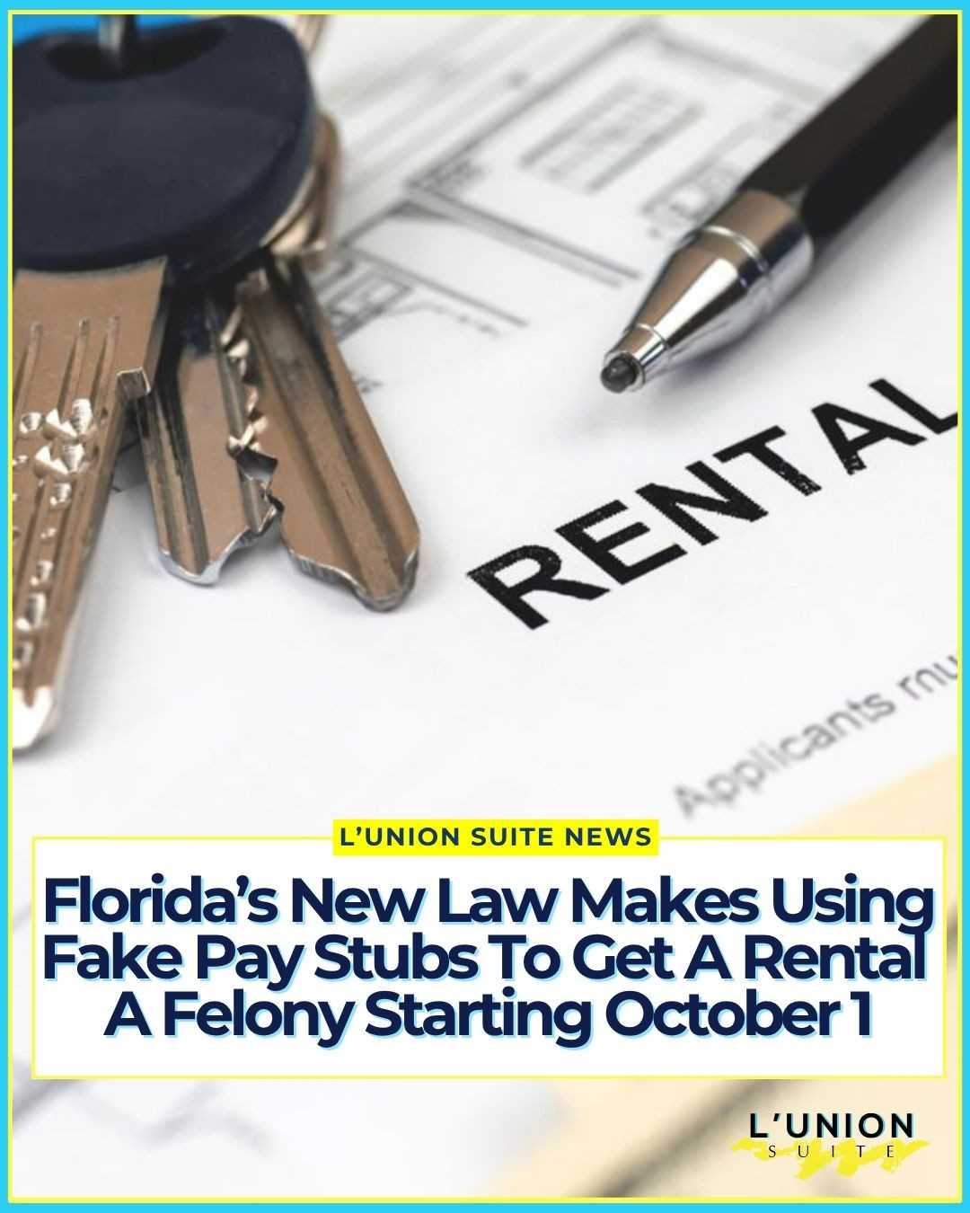Thinking about using a fake pay stub to qualify for an apartment in Florida? A new law could turn that decision into a felony charge.
Starting October 1, 2026, Florida law will make it a third-degree felony to knowingly use forged or counterfeit documents, including pay stubs and bank statements, to obtain a residential rental and take possession of the property. The law also covers certain false identity statements and impersonating someone else on a rental application.
That distinction matters: simply having a rental application denied is not the offense described in this law. The law specifically addresses people who use the listed forms of fraud to get into a rental property.
The measure was signed into law in June and takes effect next month. For renters trying to meet income requirements, it is a reminder that submitting fake documents can carry consequences far beyond losing out on an apartment.
#lunionsuite #haitianamerican