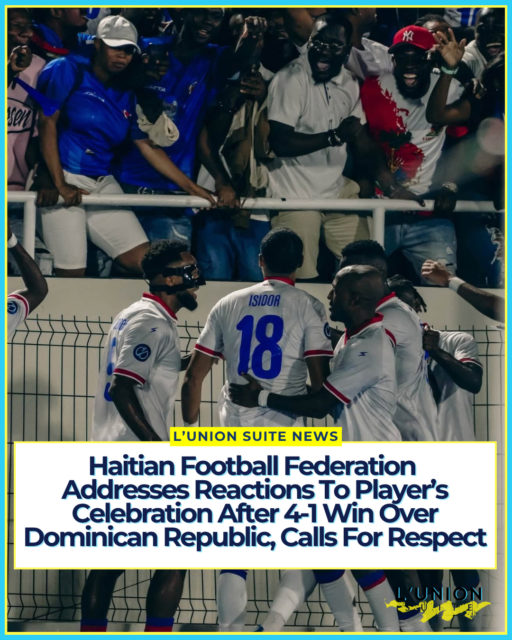 The Haitian Football Federation issued an official statement on October 3, 2026, responding to the Dominican backlash that followed Wilson Isidor’s celebration in Haiti’s 4-1 win over the Dominican Republic.
In a communiqué signed by Secretary General Patrick Massenat and released in French and Haitian Creole, the federation said it has taken note of the reactions to the celebration. It reminded the public that the moment came in a sporting context and reflected Isidor’s attachment to his Haitian origins.
“That attachment to Haiti cannot, in itself, be interpreted as a mark of hostility or a lack of respect toward another people or another nation,” the federation wrote.
The statement lands after the Concacaf Nations League match in Santo Domingo. Isidor scored twice in the win that lifted Haiti to nine points in Group A. After one of the goals he was filmed saying, “Hispaniola, c’est Haïti. Ici, c’est Haïti” “Hispaniola is Haiti. This is Haiti” pointing to the pitch and then to his jersey.
Dominican reaction was swift. Fedofútbol president José Deschamps called the remarks a lack of respect and said the federation would take the matter to FIFA and Concacaf. Sports Minister Kelvin Cruz announced that Haiti’s national team is barred from Dominican venues, citing both the on-field comments and crowd trouble before kickoff, when groups of supporters forced entrances at a sold-out stadium.
Haiti’s embassy in Santo Domingo distanced the government from the players, Former consul Judith Exavier asked the federation and the sports ministry to suspend Isidor.
The @FHFHaiti said that the moment must stay inside the frame in which it was expressed and must not be given a meaning beyond sport.
“Football must remain a space of encounter and rapprochement,” the statement said. “Sporting rivalry, however intense, must never make us lose sight of the mutual respect that should unite players, supporters, and nations.”
It asked that the debate not be used for ends foreign to the game, and reaffirmed support for its players in expressing their identity and attachment to Haiti, while remaining committed to respect, fair play, and fraternity.
#lunionsuite #haitianamerican