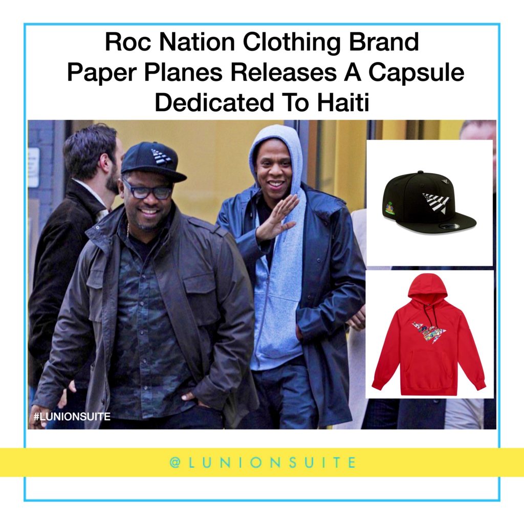 Roc Nation Clothing Brand Paper Planes Releases A Capsule Dedicated To  Haiti - L'union Suite