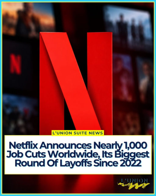Netflix is cutting nearly 1,000 jobs worldwide, affecting approximately 6% of its workforce, as the streaming giant makes changes to its business amid slowing growth and increasing competition.
The layoffs were announced on Wednesday, October 14, 2026, in an internal email from Netflix co-CEOs Ted Sarandos and Greg Peters. Employees working in technology, product development, legal services, and human resources are expected to be among the hardest hit.
The decision marks Netflix's largest round of layoffs since 2022, when the company eliminated hundreds of positions after losing subscribers.
But here's what makes this news interesting: Netflix is still making billions of dollars. The company reported approximately $12.6 billion in revenue and $3.4 billion in profit during the second quarter of 2026. Despite those earnings, Netflix is facing growing pressure to keep viewers engaged as platforms like YouTube, Disney+ and Amazon Prime Video compete for people's attention.
Company executives say Netflix remains financially strong and is on track to meet its annual forecast. They explained that the layoffs are part of a larger effort to focus spending and resources on areas that can help the company grow.
Netflix is scheduled to release its third-quarter earnings on October 20, which could provide a clearer picture of how the company is performing.
For nearly 1,000 employees, however, the announcement means facing an uncertain future, even as one of the world's biggest streaming platforms continues to expand its business.
#lunionsuite #haitianamerican