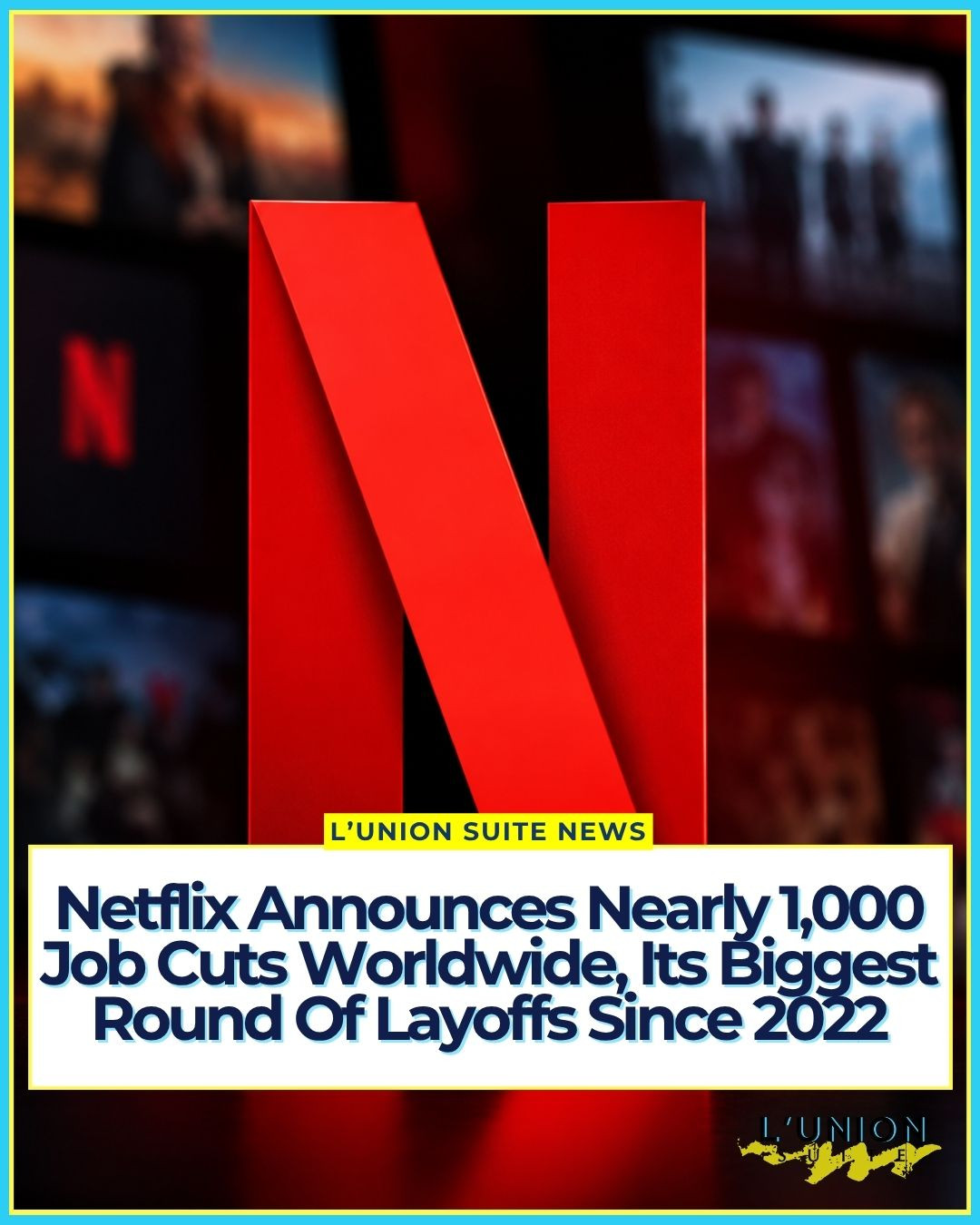 Netflix is cutting nearly 1,000 jobs worldwide, affecting approximately 6% of its workforce, as the streaming giant makes changes to its business amid slowing growth and increasing competition.
The layoffs were announced on Wednesday, October 14, 2026, in an internal email from Netflix co-CEOs Ted Sarandos and Greg Peters. Employees working in technology, product development, legal services, and human resources are expected to be among the hardest hit.
The decision marks Netflix's largest round of layoffs since 2022, when the company eliminated hundreds of positions after losing subscribers.
But here's what makes this news interesting: Netflix is still making billions of dollars. The company reported approximately $12.6 billion in revenue and $3.4 billion in profit during the second quarter of 2026. Despite those earnings, Netflix is facing growing pressure to keep viewers engaged as platforms like YouTube, Disney+ and Amazon Prime Video compete for people's attention.
Company executives say Netflix remains financially strong and is on track to meet its annual forecast. They explained that the layoffs are part of a larger effort to focus spending and resources on areas that can help the company grow.
Netflix is scheduled to release its third-quarter earnings on October 20, which could provide a clearer picture of how the company is performing.
For nearly 1,000 employees, however, the announcement means facing an uncertain future, even as one of the world's biggest streaming platforms continues to expand its business.
#lunionsuite #haitianamerican