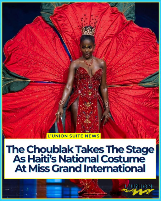 Estephanie Charles did not walk into Miss Grand International 2026 as a name on a roster. She walked in wearing Haiti.
At the national costume show on October 7, Haiti’s representative took the MGI Hall stage in a custom piece built around the choublak, the hibiscus widely embraced as the country’s national flower. More than 200 hours of work went into it: zari thread, stones, and crystals set into an embellished bodice, a sculptural bloom opening behind her, and a trail cut to move. Red and gold. Built for the stage. On presentation, the costume was read as Haiti itself radiant, resilient, and still standing.
The woman inside it has been building toward this room for years. Charles, also known as Steph Charles, comes to Bangkok by way of Miss Latina Haïti, Miss Earth Haïti, and Miss Haïti Caraïbes, and she works as a flight attendant. Charles advanced to the Top 40 and was drawn into Group D with delegates from Costa Rica, Venezuela, Spain, India, and Vietnam. The Best National Costume title is still unawarded. Three winners social media, the Miss Grand website, and the judges will be named on coronation night, which leaves Haiti’s choublak in the conversation until the last broadcast.
Her platform sits next to the costume, not behind it. On her official profile, Charles calls “Stop the War and Violence” a demand for peace aimed at families, women, and children, drawn from what she has seen coming out of Haiti. The flower does a version of the same work. In Haitian life the choublak keeps opening. On Charles, that idea became something a global audience could see in one walk: beauty, strength, and a country that refuses to fold.
Saturday night is the rest of the story. Charles goes in having already cleared a public vote, finished the preliminary rounds, and put Haiti’s flower on an international stage. The crown is still ahead. The statement has already been made.
Source: @thedesignman @haitiangoddess31
#lunionsuite #haitianamerican #haitian