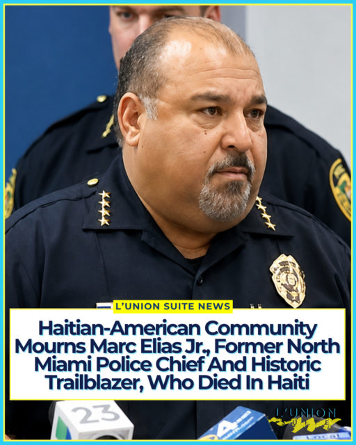 Former North Miami Police Chief Marc Elias Jr., a Haitian-American law enforcement leader who made history in South Florida, has died in Haiti, according to his family and confirmed by local reporting.
Elias died Thursday night, August 20, in Port-au-Prince after becoming seriously ill and being taken to a hospital. Preliminary information points to possible food poisoning, though the precise cause of death has not been officially confirmed. He was in Haiti assisting a family member with security matters related to a Toyota dealership amid ongoing security challenges in the capital.
Born in Miragoâne, Haiti, Elias emigrated to the United States in 1982. He attended Collège Roger Anglade in Port-au-Prince and later graduated from Columbia Southern University in Alabama with a degree in criminal justice administration. He built a long career in South Florida law enforcement that included service with the Miami Police Department.
In 1999, he became police chief of Florida City, one of the early Haitian-American leaders to hold such a position in Miami-Dade County. He joined the North Miami Police Department as assistant chief in 2010 and was promoted to chief in 2011, becoming the first Haitian-American to lead the department in a city with one of the largest Haitian communities in the United States.
During his tenure, Elias worked to strengthen ties between South Florida law enforcement and the Haitian National Police. He made multiple trips to Haiti focused on sharing experience in community policing and related areas. Elias stepped down as North Miami police chief in February 2014 after reaching an agreement with the city described as an amicable conclusion to his service. His departure came amid scrutiny over expenses for trips to Haiti.
The North Miami Police Department issued a statement extending deepest condolences to his family and loved ones, honoring his service to the city and community. His death is being felt across the Haitian-American community in South Florida, where he is remembered for breaking barriers as a Haitian-American law enforcement leader.
#lunionsuite #haitianamerican