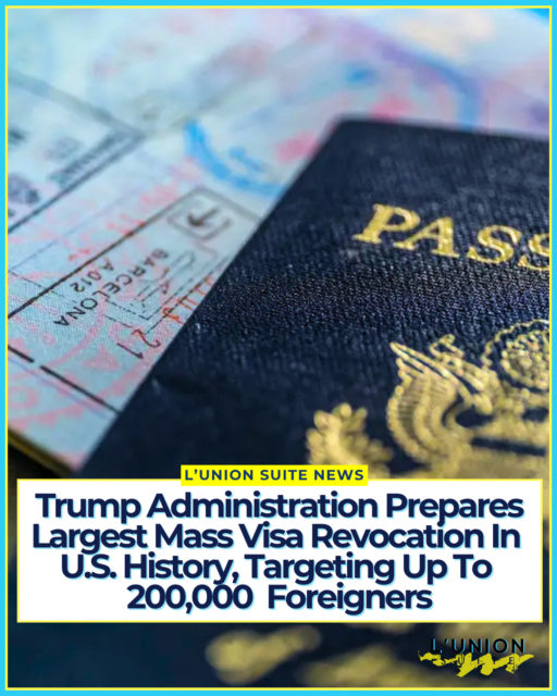 The Trump administration is preparing what would be the largest single mass revocation of visas in American history, according to State Department documents obtained by The Associated Press and confirmed by U.S. officials. Unless challenged or revised, the plan targets up to 200,000 B-1 and B-2 nonimmigrant visas issued between 2016 and 2026 to foreign nationals who have sought asylum or are currently seeking asylum in the United States.⁠
⁠
B-1 visas cover temporary business travel; B-2 visas cover tourism, family visits, and medical treatment. Holders entered the country legally as short-term visitors. The administration argues many later filed asylum claims in an effort to remain permanently, describing the practice as an abuse of the visa system. State Department spokesman Tommy Pigott stated the agency is coordinating with the Department of Homeland Security “to identify and revoke the nonimmigrant visas of foreigners who have come to the United States claiming to be short-term visitors, but then file for asylum to stay here permanently.” He emphasized that “a visa is a privilege, not a right.”⁠
⁠
Revocation would not automatically trigger immediate deportation. Officials indicated that many individuals with pending asylum cases would be recategorized and lose their nonimmigrant status as business or tourism travelers. The process is expected to unfold in waves or on a rolling basis in the coming weeks, rather than as a single simultaneous action. Legal challenges are widely anticipated.⁠
⁠
The State Department has already revoked more than 175,000 visas since President Trump returned to office, many linked to criminal encounters or other violations. ⁠
⁠
For Haitian nationals and the broader diaspora, the announcement arrives amid already intense pressure after the Supreme Court cleared the way for the administration to terminate Temporary Protected Status for roughly 350,000 Haitians. While the visa-revocation effort is not limited to Haitians, any Haitian nationals who entered on B-1 or B-2 visas and later pursued asylum fall within its scope. ⁠
⁠
Video Source: @Aaronparnas1
#lunionsuite #haitianamerican #haitian