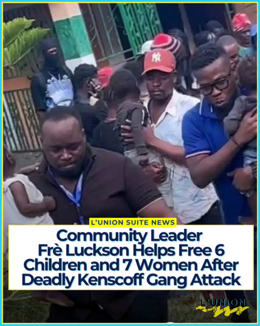 Community leader Luckson Jean, known as Frè Luckson of Fondation Frè Luckson Zòn Pa Fè Moun, entered Kenscoff on Friday, August 28, and helped bring home several people kidnapped during last week’s deadly gang assault.
In a video widely shared on social media, Frè Luckson is seen welcoming the freed captives. He is holding a crying child in his arms as others follow him. Armed men are visible nearby. Haitian internet users praised his decision to go into the area and accompany those who had just been released.
Among those freed were six children and seven women. UNICEF said the children include three under the age of two, a 7-year-old, and two adolescent girls. The UN agency stated that it contributed, alongside community leaders, to the efforts that facilitated their release after several days in captivity. Local reporting also noted that gang members told negotiators they would trust only Frè Luckson to retrieve the children.
The attack took place the night of August 23. Armed groups killed at least 47 people and kidnapped more than 50 others in the hillside community above Port-au-Prince. Some residents were executed after being forced from a church where they had sought shelter. More than 2,600 people were displaced, and homes were burned. A gang leader identifying himself as Izo 2 later threatened to kill remaining hostages if police operations harmed gang members.
UNICEF called the release “a rare moment of hope amid the violence threatening children in Haiti,” while warning that the Kenscoff abduction was not an isolated incident. The agency is urging all armed actors to immediately release any children still being held and stop attacks on children. The fate of the remaining kidnapped residents is still unknown.
#lunionsuite #haitianamerican #haitian