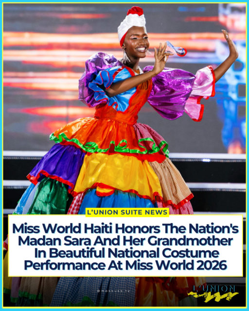 Miss World Haiti Marie Kemlyne Félix (@mariekemlynefelix) took the stage at "Dances of the World" in Nha Trang, Vietnam. Performing before a crowd of more than 10,000 spectators, she showcased Haiti's national costume and danced to the rhythms of her homeland, dedicating her performance to the working women of Haiti who never stop hustling.
Following her performance, part of the cultural showcase ahead of the 73rd Miss World Final on September 5, Félix shared a tribute dedicated to her grandmother and the everyday women who inspired her journey:
"For my grandmother 'Aunt Sarah.' For the culture. For all Mrs. Sara who never stops hustling in life. For all those living in bad conditions. A representation worth a thousand words. Our origin cannot condemn us! Honor and respect for Mrs. Sara, the strength of our country's economy."
In Haiti, "Madan Sara" is the name given to the market women often grandmothers, mothers, and aunts who carry goods across the country to sell in markets, forming the backbone of the nation's informal economy. By dedicating her performance to "Aunt Sarah," Félix wasn't just honoring her own grandmother; she was paying tribute to generations of Haitian women whose relentless work has sustained families and communities through hardship.
Her words "Our origin cannot condemn us!" struck a chord with viewers, framing her presence on one of the world's biggest pageant stages as more than a personal achievement. It became a statement about resilience, representation, and the refusal to let circumstance define destiny.
The "Dances of the World" segment grouped Miss World 2026's 111 contestants into four regions the Americas and Caribbean, Africa, Europe, and Asia-Oceania each showcasing traditional dress and dance rooted in their home countries. Félix's performance stood out as a vivid expression of Haitian culture, color, and pride, reinforcing why national costume moments remain some of the most anticipated segments of the competition.
📸 @missworld @ricardo.siviero @kiengcanpro
#lunionsuite #haitianamerican #haitian #caribbean