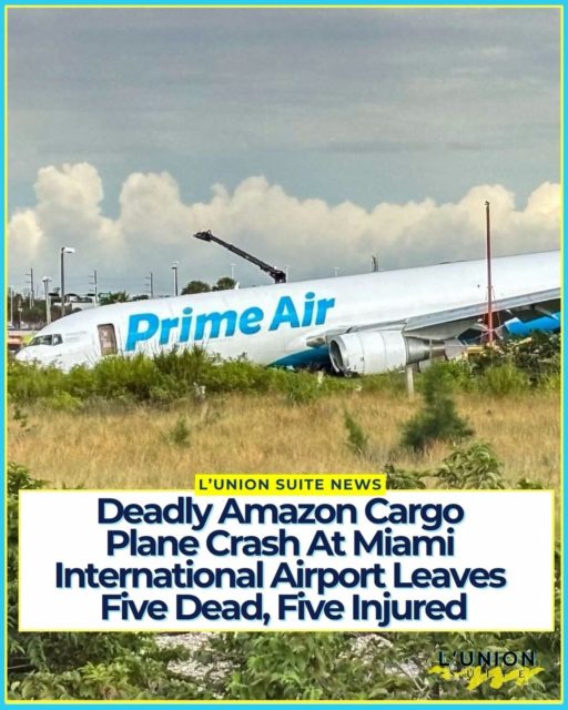 A deadly plane crash at Miami International Airport left five people dead and five others injured Sunday afternoon after an Amazon Prime Air cargo plane overran a runway while landing.
Prime Air Flight 7598, a Boeing 767-300 operated by Miami-based cargo carrier 21 Air, had arrived from San Juan, Puerto Rico, when it went off MIA’s diagonal runway around 2 p.m. on September 6. The aircraft continued beyond the airport grounds, struck multiple vehicles and caught fire.
Miami-Dade Sheriff Rosie Cordero-Stutz confirmed five people were killed and five others were hospitalized. Three of the injured were reported in critical condition, while two others suffered less serious injuries. Authorities had not immediately confirmed whether those killed were aboard the aircraft or inside vehicles struck by the plane.
More than 60 Miami-Dade Fire Rescue units responded to the crash. Rescue crews faced a difficult scene that included people trapped in vehicles, the aircraft’s pilots trapped in the cockpit and a fuel leak from the damaged plane.
The crash brought operations at one of the country’s busiest airports to a halt. All runways and taxiways were initially closed, and the FAA issued a ground stop while emergency crews worked at the scene. Hundreds of flights were affected, with travelers warned to expect delays and cancellations.
Amazon confirmed that the aircraft was operating for Prime Air but was flown by 21 Air, an important distinction from simply calling it an “Amazon-operated plane.” The company said it was working with authorities and supporting those affected by the crash.
The National Transportation Safety Board is leading the investigation, with the FAA also investigating. The cause of the runway overrun has not yet been determined, so any claims circulating online about what caused the crash should be treated as speculation until investigators release their
findings.
🎥: @miamiherald
#lunionsuite #haitianamerican