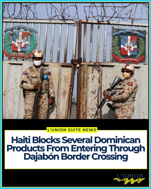 Haiti has tightened controls at its northern border with the Dominican Republic, blocking several types of Dominican goods from entering by land through the Dajabón–Ouanaminthe crossing.
Haitian police were stationed at the border bridge Monday as authorities began enforcing restrictions on products that regularly move through the busy commercial crossing. The affected goods include wheat flour, cooking oil, pasta, butter, margarine, drinking water, powdered juice, soft drinks, beer, snacks, detergent, plastic household items, construction iron and heavy construction equipment.
Mathieu Thierry, the Haitian customs collector in Ouanaminthe, was at the crossing as security personnel were instructed not to allow products included on the restricted list to enter. According to the reported directive, affected exports will instead have to enter Haiti by air or through seaports rather than through the Dajabón land crossing.
The move could have an immediate impact on merchants, drivers and families who depend on the binational market between Dajabón and Ouanaminthe for their livelihoods. It also comes as Haitian authorities continue efforts to strengthen control over goods entering the country through the Dominican Republic.
This policy did not begin today. In March 2025, Haiti's Ministry of Economy and Finance issued a circular ordering that foreign goods arriving through the Dominican Republic could no longer enter Haiti through land customs offices and instead had to arrive by sea. The order also called for Haitian customs, police and armed forces to increase surveillance along the land border.
#lunionsuite #haitianamerican