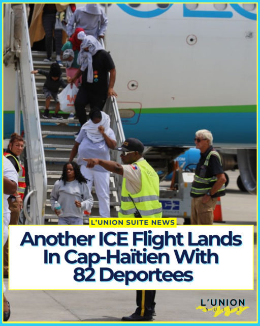 An ICE Air deportation flight landed in Cap-Haïtien after sunset on Thursday, returning 82 Haitian nationals. Among those on board, Haitian officials said, were two young boys: a 3-year-old U.S. citizen and a 6-year-old born in Brazil, both traveling with Haitian parents.⁠
⁠
The plane, which originated in Alexandria, Louisiana, and made a stop at Opa-locka Executive Airport in South Florida, was hours behind schedule. Haitian authorities had prepared for a daytime arrival. Instead, the aircraft touched down after dark, long after government offices had closed and after deportees had already spent more than 13 hours in shackles, not counting flight time.⁠
⁠
Office National de la Migration (ONM) staff who had been mobilized since morning stayed at the airport well into the night. Workers did not leave until after 2 a.m., according to accounts from the ground, because the late landing compressed screening, police checks, basic assistance, and transport into the early hours.⁠
⁠
ONM Director General Jean Négot Bonheur Delva has previously said Haiti’s working hours for receiving returnees run from 8 a.m. to 4 p.m., and that the latest practical window for an aircraft is early afternoon because processing alone takes two to three hours. A sunset arrival, he has warned, forces overtime, extra security, and staff who traveled from Port-au-Prince to miss return flights.⁠
⁠
Thursday’s flight is part of a weekly cadence of removals that began after the Trump administration terminated Temporary Protected Status for Haitians and the U.S. Supreme Court allowed that decision to take effect. Flights that once arrived roughly once a month now land in Cap-Haïtien almost every Thursday, because Port-au-Prince’s international airport remains too dangerous for U.S. aircraft.⁠
⁠
Returnees typically receive a small stipend from the Haitian government, far less than the cost of a ticket or a safe overland trip toward Port-au-Prince. Many have no family in the north. The highway south remains under gang control. Some stay stranded in Cap-Haïtien with little more than the clothes issued in U.S. detention.⁠
⁠
#lunionsuite #haitianamerican #haitian