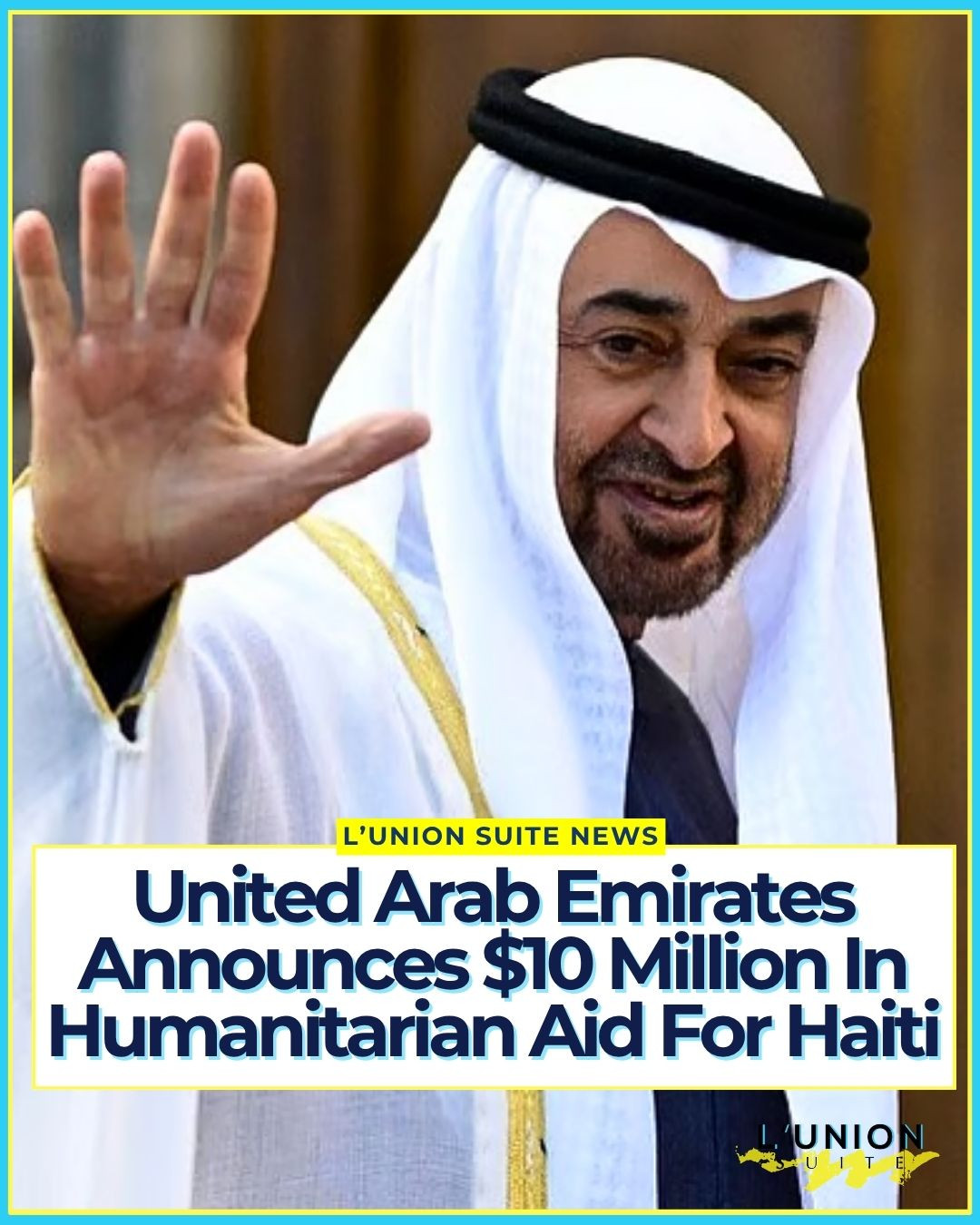 The United Arab Emirates has announced $10 million U.S. dollars (USD) in emergency humanitarian assistance for Haiti, with the funding aimed at helping families affected by the country's ongoing humanitarian crisis.⁠
⁠
The aid will support food assistance, shelter, health care, clean water, sanitation and hygiene services, along with medicines, medical supplies and equipment. The program will focus especially on internally displaced people and other vulnerable communities.⁠
⁠
The assistance will be delivered through the Emirates Red Crescent, with humanitarian partners helping respond to urgent needs on the ground. The UAE said the initiative comes under the direction of President Sheikh Mohamed bin Zayed Al Nahyan.⁠
⁠
The announcement comes as many Haitian families continue to face displacement and difficulty accessing food, health care and other basic necessities.⁠
⁠
#lunionsuite #haitianamerican
