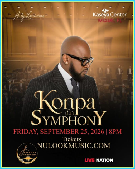 After selling out Boston Symphony Hall, Madison Square Garden Theater New York, Hard Rock Universal Orlando, Konpa En Symphony is coming to Miami for a must-see live experience. ⁠
⁠
📅 September 25, 2026, 7pm⁠
📍 Kaseya Center, Miami⁠
🎟️ Nulookmusic.com⁠
⁠
Konpa with a full orchestra.⁠
Be there when it happens—not after everyone’s already talking about it. ⁠
⁠
#lunionsuite #haitianamerican #ad