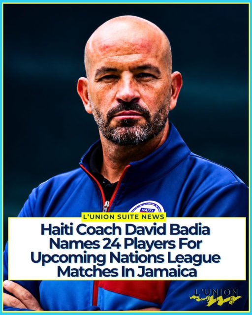 The Grenadiers’ squad is set! 🇭🇹
Haiti’s new head coach, David Badia, has named 24 players for the national team’s upcoming Concacaf Nations League matches. The roster includes familiar faces such as Frantzdy Pierrot, Wilson Isidor and Fafa Picault, along with new call-ups Jonah Mednard and Kenny Quétant.
Haiti will face Trinidad and Tobago on September 24 and Costa Rica on September 27. Both matches will take place at Sabina Park in Kingston, Jamaica, where the Grenadiers will play their designated home games.
The team will then travel to face the Dominican Republic on October 1 and Costa Rica on October 4. Haiti is competing in Group A of League A, with a place in the quarterfinals at stake.
With the squad announced and the first match just days away, Haitian supporters are being called on to bring their flags, fill the stands and make Sabina Park feel like home.
#lunionsuite #haitianamerican