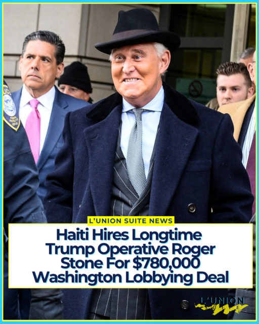 Haiti's transitional government has retained veteran Republican operative Roger Stone to represent its interests in Washington, according to a filing made public last week with the U.S. Justice Department.⁠
⁠
The contract runs through Drake Ventures LLC, the Fort Lauderdale lobbying firm Stone owns with his wife, Nydia. Haiti's Ministry of Foreign Affairs and Worship signed on to pay the firm for "advisory and representation services" before the U.S. government, with the deal worth $780,000 over the one-year contract, which was signed September 2 working out to $65,000 a month. ⁠
⁠
Stone registered the arrangement with the Justice Department's FARA unit on September 16, listing the Ministry of Foreign Affairs and Worship of Haiti as the foreign principal, with the stated purpose being "issue advocacy on behalf of the foreign principal to the US Government." The filing does not spell out whether the work will center on elections, security assistance, or immigration policy. ⁠
⁠
The hire lands at a fraught moment for Haiti. The country is under pressure to hold its first general elections in more than a decade, even as gangs continue to control large swaths of Port-au-Prince and kidnappings persist. It also comes weeks after a major blow to the Haitian diaspora in the U.S.: on June 25, 2026, the U.S. Supreme Court voted 6–3 to let the Trump administration strip Temporary Protected Status from roughly 350,000 Haitians, ruling that courts have no authority to review the administration's termination decisions. ⁠
⁠
Stone is no stranger to representing foreign and subnational governments in Trump's Washington. His firm registered under FARA in June to advise the Mexican state of San Luis Potosí on trade and economic development matters, and he has previously appeared in FARA filings tied to the Bahamas as well as Nigeria. Drake Ventures has also picked up clients ranging from Native American tribes to rare-earth mining interests, reflecting how figures close to Trump have leaned into their access since his reelection. Haiti's government has not issued a public statement on the Stone contract.⁠
⁠
#lunionsuite #haitianamerican #haitian