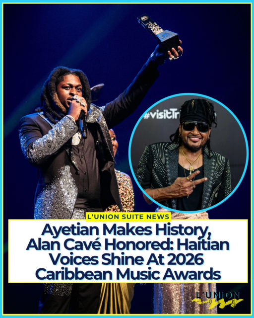 Haitian artist claimed two of the night’s most meaningful moments at the 2026 @caribmusicawards as rising dancehall star Ayetian (@1gyalevryday) took home Best New Artist after entering the night with seven nominations, and konpa legend @AlanCavé received the Elite Konpa Honor.
The fourth annual ceremony, held Saturday, September 19 at the National Academy for the Performing Arts, marked the awards’ first staging in the Caribbean after three years in Brooklyn. The dual spotlight on Ayetian and Cavé highlights both the new generation carrying Haitian sound onto global stages and the genre’s foundational voices.
Haitian-Jamaican artist Ayetian, entered the night as one of only a handful of acts with seven nominations, matching Machel Montano and V’ghn and trailing only Lady Lava’s nine. He did not sweep every category, but he left Trinidad with hardware: Best New Artist.
The win is a breakthrough for a 21-year-old whose hits “1 Gyal Every Day,” “Tip,” “Balance,” and “Wah Yo Deh Pon,” plus his recent project JamPack, have pushed a Haitian-Jamaican hybrid sound into the dancehall conversation. His nominations included Dancehall Best New Artist, Dancehall Impact Award, and collaborations such as “Wah Yo Deh Pon” with Govana and “Tip (Remix)” with Skillibeng.
For Haitian audiences, the moment was bigger than one trophy. A young artist raised in a Haitian household, now moving through Jamaica’s dancehall lane, walked into the region’s biggest music awards with seven nominations and walked out a winner.
Alan Cavé, the unmistakable voice of Zin and one of konpa’s defining solo artists, was named the 2026 Elite Konpa Honoree. Organizers cited his decades of work shaping the genre, from Zin-era classics to a solo catalog that has soundtracked generations of Haitian and diaspora listeners.
The honor arrives as the awards introduce a new Konpa Song of the Year category, placing Cavé’s recognition at a moment when the genre is being given fuller institutional space. His music including enduring records like “Se pa pou dat” has long carried Haitian culture beyond Haiti’s borders.
📸 @vybz.alone
#lunionsuite #haitianamerican