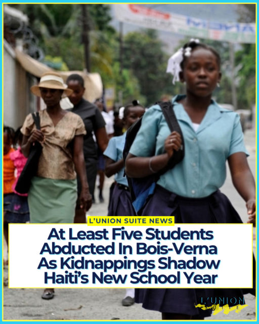 Two weeks after classes resumed, a new wave of student abductions has deepened fear among families in the Port-au-Prince metropolitan area.
On Friday morning, September 18, at least five students were abducted in Bois-Verna, in the stretch between Camelo and Dufort streets near Lalue, according to multiple on-the-ground reports cited by Haitian media. Three of the children are believed to be from the same family. They were reportedly on their way to school when armed individuals in a vehicle intercepted them. Exact circumstances and the full identities of the victims have not been independently confirmed.
The incident has left relatives and neighbors in the area waiting for news. Several family members said they still had no reliable information on the children’s whereabouts days later.
The Bois-Verna abductions follow a similar attack on September 9 in Delmas 75, where two schoolgirls and their driver were taken while traveling to class. Media outlets have also noted additional recent cases involving schoolchildren in Lalue and other parts of the capital that were once considered relatively less exposed.
At the time of those reports, Haiti’s National Police had not issued a detailed public statement on the Bois-Verna case or announced specific operations to recover the students. Authorities had previously promised extra security measures around the start of the school year. The latest kidnappings have raised questions about whether those deployments are reaching the routes students actually use.
Kidnapping for ransom remains a persistent tool of armed groups in and around Port-au-Prince. Students traveling between home and school have become frequent targets, adding another layer of risk to an education system already strained by gang control of large parts of the capital, school closures, and displacement. Families describe a climate in which the simple act of sending children to class now carries visible danger.
The fate of the five students taken in Bois-Verna had not been publicly resolved. Relatives and community members continue to press for their safe return and for more consistent protection along school routes.
#lunionsuite #haitianamerican