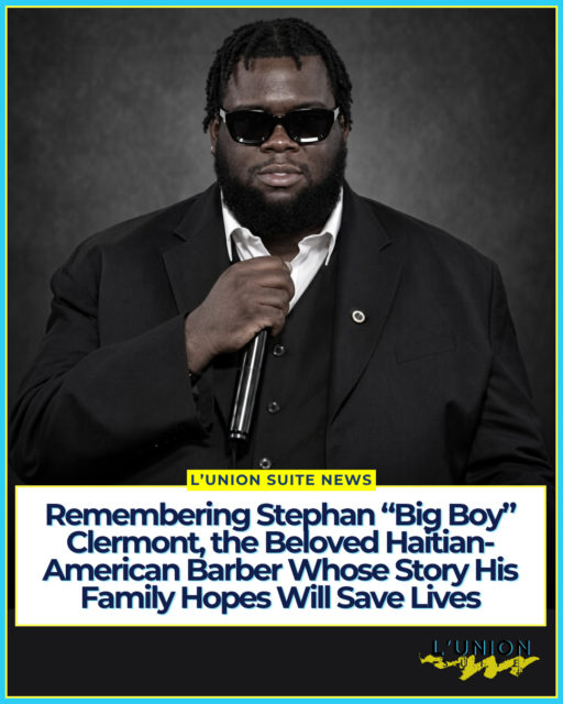 The Haitian-American community is mourning the sudden loss of Stephan “Big Boy” Clermont, a beloved barber known to clients and followers as @bigboyyy_cuts, who died Monday following a car accident. He was 28.
Family members say Clermont was deeply loved by relatives, friends, the people who sat in his chair, and the wider community that knew him through his work. His cousin reached out to L’Union Suite asking that his story be shared not only as a tribute, but also as a caution.
“Our family would also like his story to bring awareness to the dangers of driving while tired or sleepy,” the cousin wrote. “Drowsy driving can have devastating consequences, and we hope his story can encourage someone to recognize the danger, pull over, rest, and not take that risk.”
L’Union Suite featured Clermont last year after one of his videos went viral. In the clip, shared on our page in October 2025, he speaks in Haitian Creole with the kind of timing and energy that made the internet stop and laugh with him. The post, tagged with @bigboyyy_cuts and @Arnoldflows, captured what so many already knew in person: he had presence.
That clip was one moment. The fuller picture, according to those closest to him, was a young Haitian-American man who built a following behind the chair and left people feeling seen.
His family is still gathering details and photos and has offered to provide additional information to honor him properly. Funeral and memorial arrangements had not been publicly confirmed at the time of this writing.
If you are reading this after a long day, a late shift, or a night that ran longer than planned: pull over. Rest. The chair will still be there. The people who love you need you to arrive.
L’Union Suite extends condolences to Stephan’s family, friends, clients, and everyone who knew Big Boy. May his memory be a blessing — and may the warning his family is asking us to carry save a life.