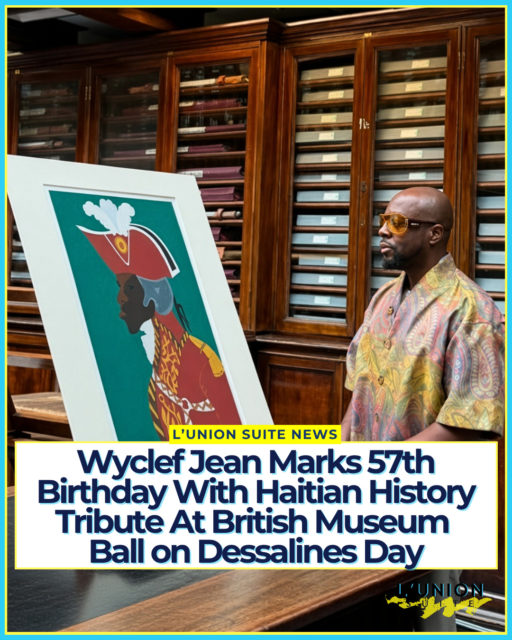 Grammy-winning legendary Fugees co-founder, @WyclefJean headlined the British Museum Ball in London’s Great Court on October 17, 2026, his 57th birthday and the 220th anniversary of the assassination of Emperor Jean-Jacques Dessalines. In a post that day, Jean connected the moment to Haiti’s revolutionary history: “Tonight, on my born day, I perform at the British Museum. On Oct. 17, 1806, Dessalines was assassinated, after declaring Haiti independent in 1804. Over 200 years later, a son of Haiti stands here. They preserved the documents. We preserved the spirit. Liberty or Death.”⁠
⁠
Jean, born October 17, 1969, in Croix-des-Bouquets, has long linked his personal milestones to Haiti’s founding figures. The British Museum Ball, the second edition of the fundraising event under Artistic Director Es Devlin, featured a red theme drawn from the museum’s programming, including the Bayeux Tapestry loan, a display for the 250th anniversary of the United States, and an exhibition on Korean creativity.⁠
⁠
The date carried layered meaning across the Haitian diaspora and in Haiti. October 17 is observed as Dessalines Day, a public holiday commemorating the 1806 assassination of the leader who proclaimed independence in 1804 and served as the country’s first emperor. In Port-au-Prince, officials including Prime Minister Alix Didier Fils-Aimé marked the 220th anniversary with a wreath-laying and minute of silence at the Musée du Panthéon National Haïtien (MUPANAH), alongside calls to renew commitments to national unity, security, and sovereignty rooted in the ideals of 1804.⁠
⁠
Happy Birthday Legend!!!! ⁠
⁠
#lunionsuite #haitianamerican #haitian