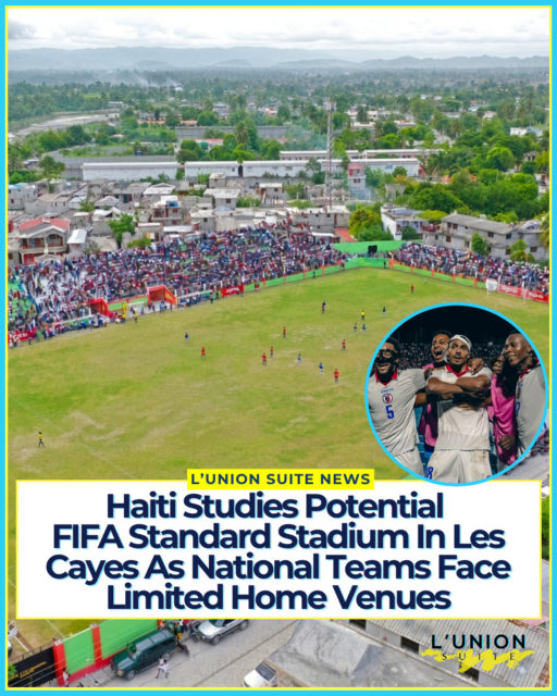 Haiti is exploring the possibility of building a modern, FIFA standard football stadium in Les Cayes as the country looks for a long term solution to the lack of suitable venues for its national teams to host international matches on home soil.
On Saturday, October 10, Minister of Youth and Sports Pythagore Dumas and Ministry Director General Wilfince Mombrun conducted a second inspection visit to Parc Larco in Les Cayes. The visit was part of the government’s efforts to determine whether the site could accommodate a stadium that would allow both the men’s national team, Les Grenadiers, and the women’s national team, Les Grenadières, to play official home matches in Haiti.
According to reports on the visit, the Ministry of Youth, Sports, and Civic Action (MJSAC) plans to have its sports infrastructure experts conduct a feasibility study to assess the project. Officials are considering the possibility of constructing a new, modern stadium rather than simply renovating the existing park.
However, a land dispute that has reportedly hindered the park’s proper use for more than a decade remains a significant obstacle. Minister Dumas said Prime Minister Alix Didier Fils-Aimé is involved in efforts to resolve the dispute.
The government has not yet released a construction timeline, project budget or financing plan. The proposal remains under evaluation, and the feasibility study will help determine whether the project can move forward.
The search for a suitable home venue has taken on added urgency following Haiti’s October 1 football match against the Dominican Republic. The match was followed by tensions surrounding crowd behavior at the stadium and Isidor’s post-match declaration. On October 2, Dominican Sports Minister Cruz announced that Haiti would no longer be allowed to use the Dominican Republic’s sports venues. President Abinader backed the decision.
Haiti’s difficulties hosting international matches predate the latest dispute. Insecurity in Port-au-Prince has prevented the national teams from using the capital’s principal football facilities, forcing them to play home-designated matches abroad or at neutral venues.
#lunionsuite #haitianamerican