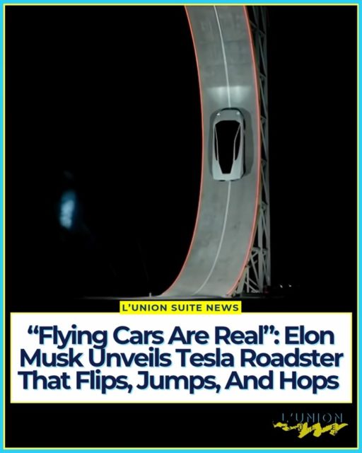 Elon Musk declared Thursday night that the future finally has flying cars after Tesla unveiled a next-generation Roadster capable of dramatic airborne stunts at a SpaceX test facility in Texas.⁠
⁠
At the livestreamed event near McGregor/Waco, the two-seat electric sports car used a combination of underbody suction fans and cold-gas thrusters—powered by ultra-high-pressure air tanks and 10 nozzles developed with SpaceX to climb a steep curved ramp, cling upside down, launch off, flip in mid-air, and land under control. In another sequence it leaped over a lineup of other Teslas before accelerating. Musk called the technology the result of pairing “the world’s best car company and the world’s best rocket company.”⁠
⁠
The prototype, operated remotely “to make sure we don’t kill anyone,” also posted a claimed 0-to-60 mph time of 0.81 seconds during the demonstration, with Musk saying production versions should do better. Tesla lists target top speeds above 230 mph and an eventual goal approaching half the speed of sound (roughly 383 mph). Production is slated for 2028.⁠
⁠
Musk has teased a SpaceX thruster package for the Roadster since its 2017 reveal, even as he earlier expressed skepticism about everyday flying cars. On X he posted simply: “Turns out the future does have flying cars.” The company is offering different configurations, including a high-performance road version, a Thrust model with rear thrusters, and an invite-only Rocket variant with a fuller flight system (single-seat in some descriptions). ⁠
⁠
The flying model is not yet approved for public road use, and Musk acknowledged it is “not necessarily a safety-optimized car” and that legality is unclear in all jurisdictions. Regulatory questions remain around FAA oversight, safety certification, and practical everyday use. Tesla has a long history of ambitious timelines that slip, so the 2028 target will be watched closely.⁠
⁠
Whether the thruster-equipped Roadster becomes a true flying car or remains a spectacular limited stunt machine will depend on further engineering, testing, and regulatory approval.⁠
⁠
Spurce: Tesla Live ⁠
#lunionsuite #haitianamerican