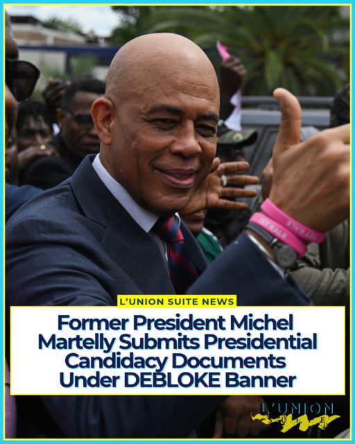Former Haitian President Michel Joseph Martelly on Friday submitted the documents supporting his candidacy for the presidency under the DEBLOKE political banner. The former head of state (2011–2016), widely known by his stage name Sweet Micky, was accompanied by a team of lawyers and a large crowd of supporters who gathered to show their backing as he completed the formalities at the Bureau Électoral Départemental (BED) de l’Ouest 1.
The filing follows Martelly’s earlier online registration with the Conseil Électoral Provisoire (CEP). Depositing the physical documents is a required step in the process; final validation rests with electoral authorities and is not automatic. Haiti’s general elections are scheduled for December 13, 2026, the first in more than a decade.
Martelly’s return to the political arena comes against a backdrop of international sanctions. The United States (via OFAC in 2024), Canada, and the European Union have imposed measures citing alleged links to drug trafficking, money laundering, gangs, violence, and human-rights issues. Haiti’s Unité de Lutte Contre la Corruption (ULCC) has also recommended legal action related to asset declarations. Recent changes to electoral rules removed a central-bank certificate requirement that had been viewed as a barrier for individuals under sanctions.
DEBLOKE, the platform under which he is running, brings together multiple parties and includes former PHTK figures. Other presidential hopefuls who have registered include former provisional president Jocelerme Privert, former prime minister Claude Joseph, and others. As of mid-October, roughly 16 presidential candidates had completed preliminary registration.
Martelly, who has spent time outside Haiti is seeking a second term more than a decade after leaving office. His filing has generated significant discussion on social media, reflecting the strong reactions his political return continues to provoke among Haitians at home and in the diaspora.
Electoral authorities will now review the submitted materials before determining the official list of validated candidates. 
Sources: @clarens_siffroy | @passioninfoplus
#lunionsuite #haitianamerican #haitian