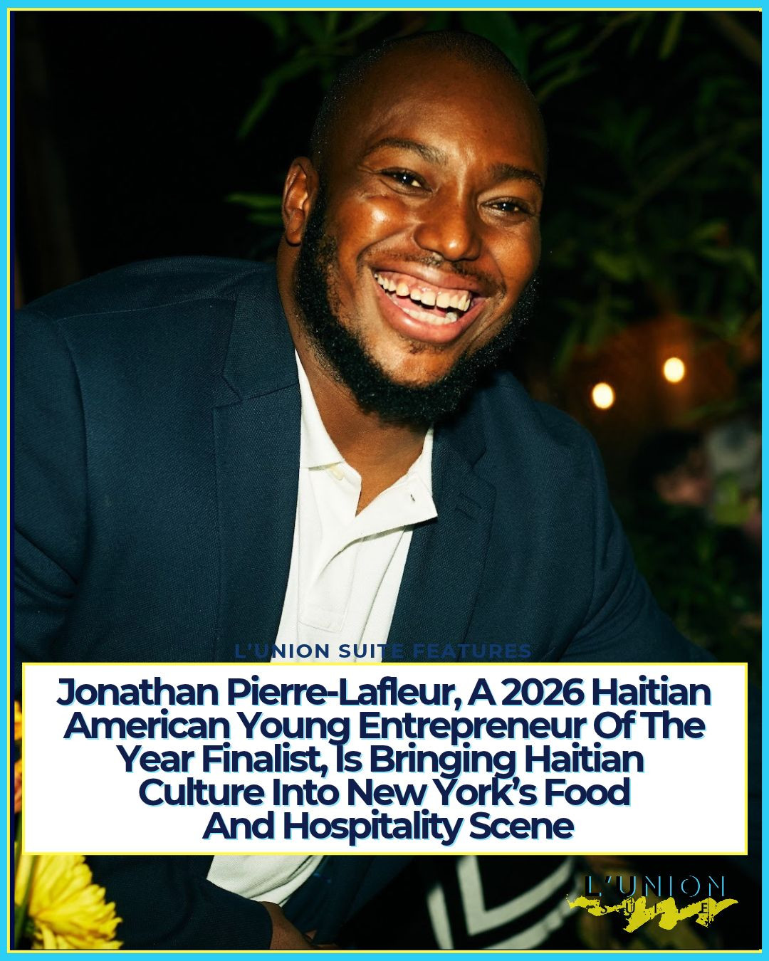 From Jacmel, Haiti, to Brooklyn, New York, @JonathanPierreLafleur is building a career around something close to his heart: bringing people together through food, culture and community.
Pierre-Lafleur has been named a finalist for the 2026 Haitian American Young Entrepreneur of the Year award, recognizing his work in the food and hospitality industry.
With more than 15 years of experience, he has built a career as a food and beverage strategist, culinary storyteller and cultural event organizer. He is the co-founder of Quartier Hospitality, Rogers Burgers and Atelier Artist, as well as the founder of Taste of Haiti NYC.
Through Rogers Burgers, which he co-founded with his husband and business partner, Josue Pierre, he has helped introduce Caribbean-inspired flavors to New York's burger scene. Their work has attracted attention from major publications, including The New York Times.
But his work goes beyond restaurants.
Through Taste of Haiti NYC, Pierre-Lafleur has created opportunities for families to learn about Haitian history and traditions through food. His programming has reached institutions such as the Brooklyn Children's Museum and Brooklyn Public Library, where culinary experiences help introduce younger generations to Haitian culture.
His journey is another example of how Haitian entrepreneurs are finding creative ways to build businesses while keeping their culture at the center of what they do.
Congratulations to Jonathan Pierre-Lafleur on his nomination! 🇭🇹
Credit 📸:@mcalexanderciceron
#lunionsuite #haitianamerican